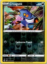 CROAGUNK - 165/264 Fusion Strike - POKEMON Reverse Holo NM/M