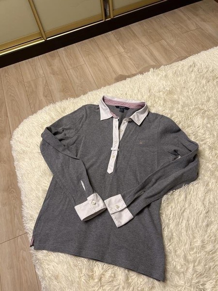 Women Gant Sweater Grey 36 / S / 44
