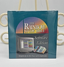 THE RAINBOW STUDY BIBLE Software Edition King James KJV RainbowSoft CD-ROM New