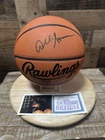 Allen Iverson Signed Rawlings NCAA Basketball Autographed w/ COA Genuine