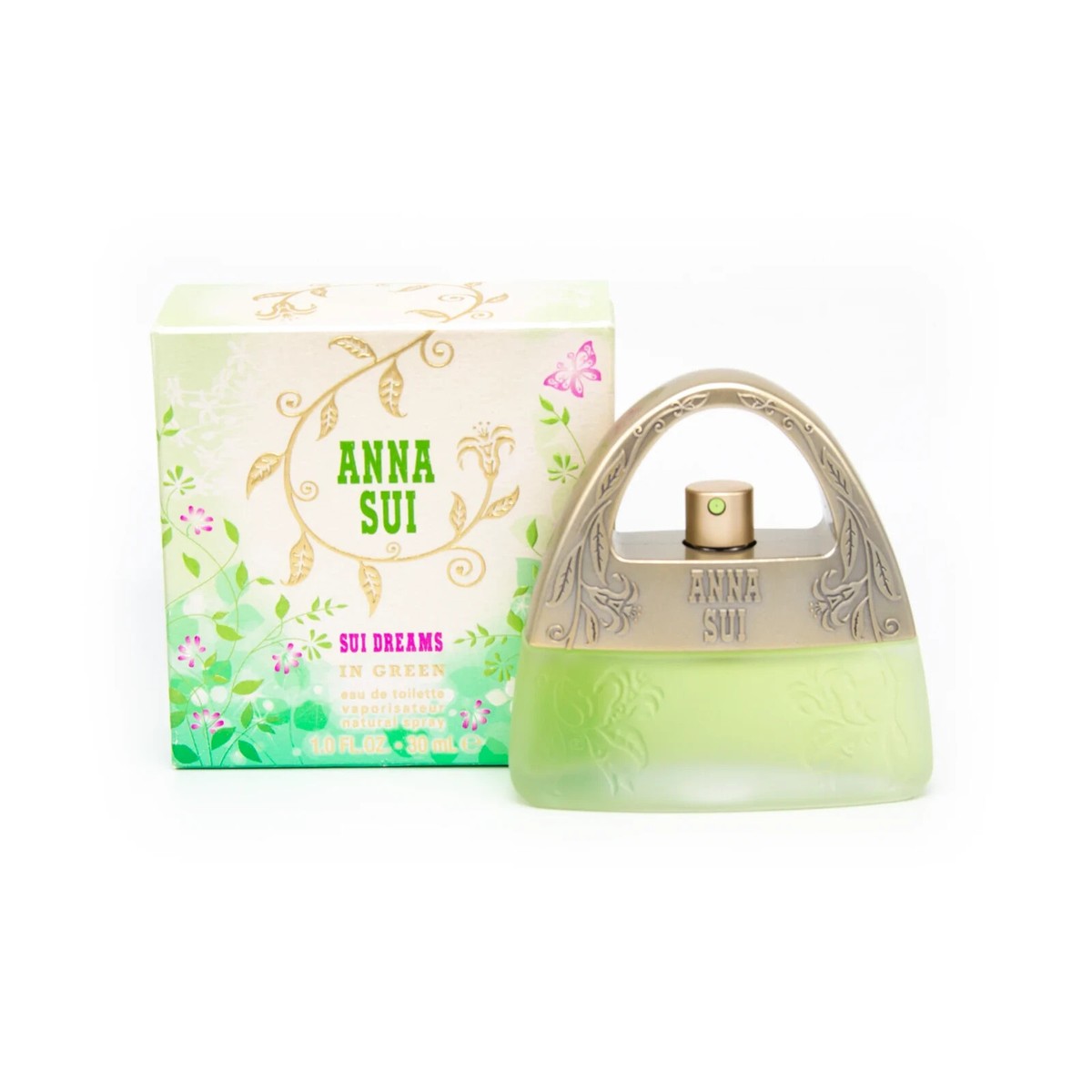 Anna Sui Sui Dreams In Green Eau de Toilette Spray 30ml Discontinued Rare
