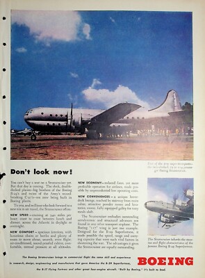 Original Boeing AD: First of the Super-transports-the twin-decked