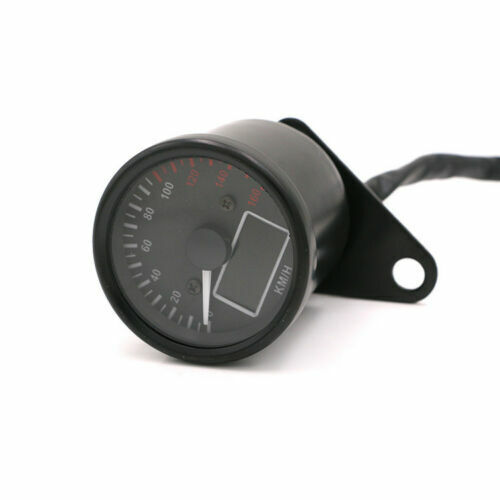 12V Motorcycle Universal LCD Odometer Speedometer LED Digital Tachometer Gauge - Bild 1 von 7