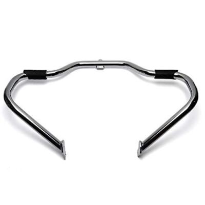 Chrom Schnurrbart Motorschutzbügel Sturzbügel für Harley-Davidson FLHR Road King 13-13