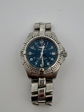 Breitling Colt Blue Dial Stainless Steel Chronometre Quartz Watch A74350