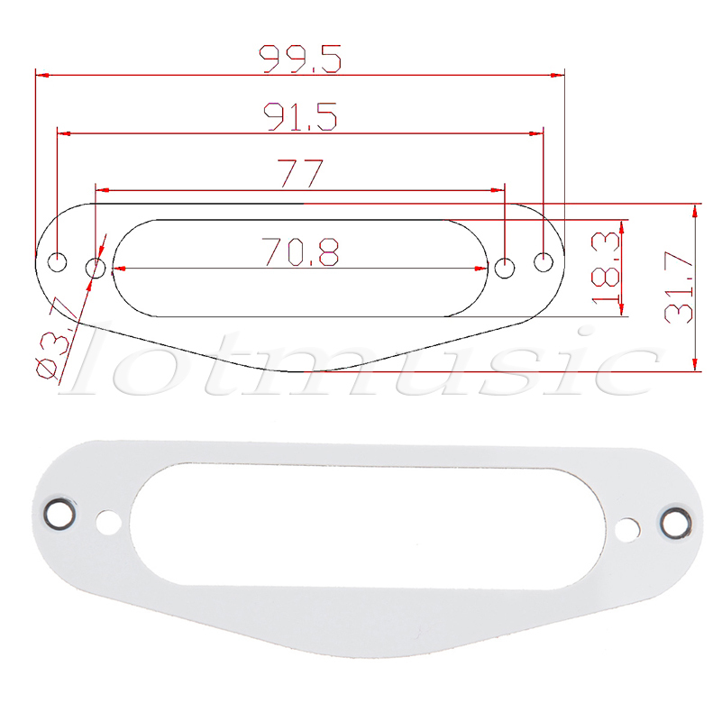Guitar Single Coil Pickup Mounting Ring,3 Ply eBay