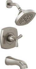 Delta Stryke Tub and Shower Trim 14 Series Stainless-Certified Refurbished
