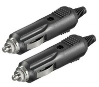 2X12V ZigarettenanzüNder Stecker Sicherung LED Auto KFZ Zigaretten-AnzüNder