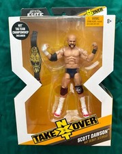 WWE NXT Mattel Elite Takeover Scott Dawson The Revival FTR figure new in box