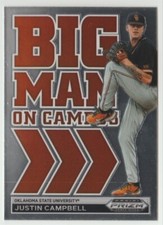 2022 Panini Prizm Draft Big Man on Campus #BMC-JC Justin Campbell 