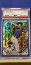 Roberto Ramos - 2019 Bowman Chrome Prospect Speckle Refractor   PSA 10  