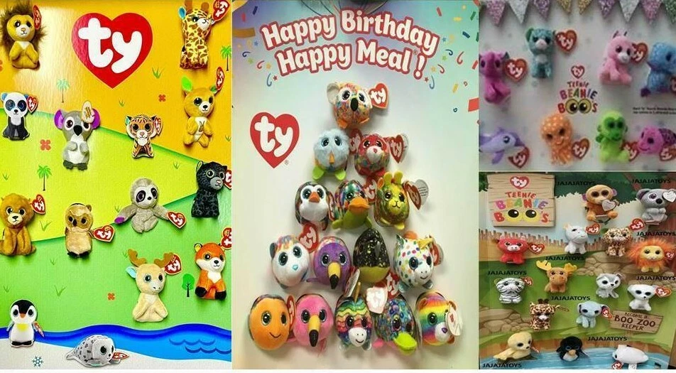 Mcdonalds ty beanie babies 2019 list sales