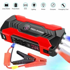 Jump Starter 99800mAh Battery Quick Charger, Car Battery Charger with LED Flash