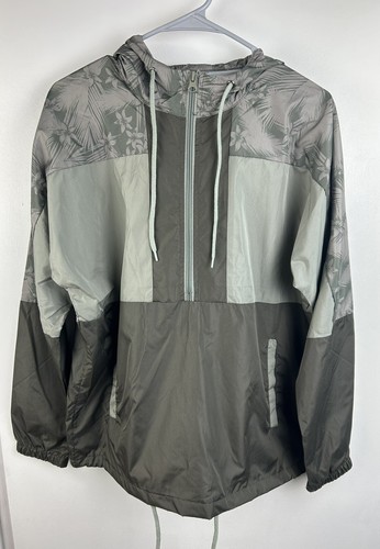Beautiful Giant Mens Hooded Lightweight Windbreaker Zip Hoodie Pullover Jacket S