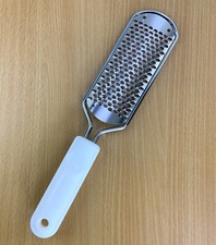 Stainless Steel Coarse Callus Remover Foot File Pedicure Rasp White 