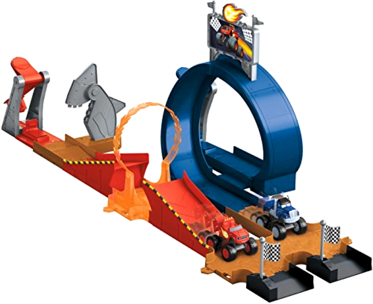 blaze race car track