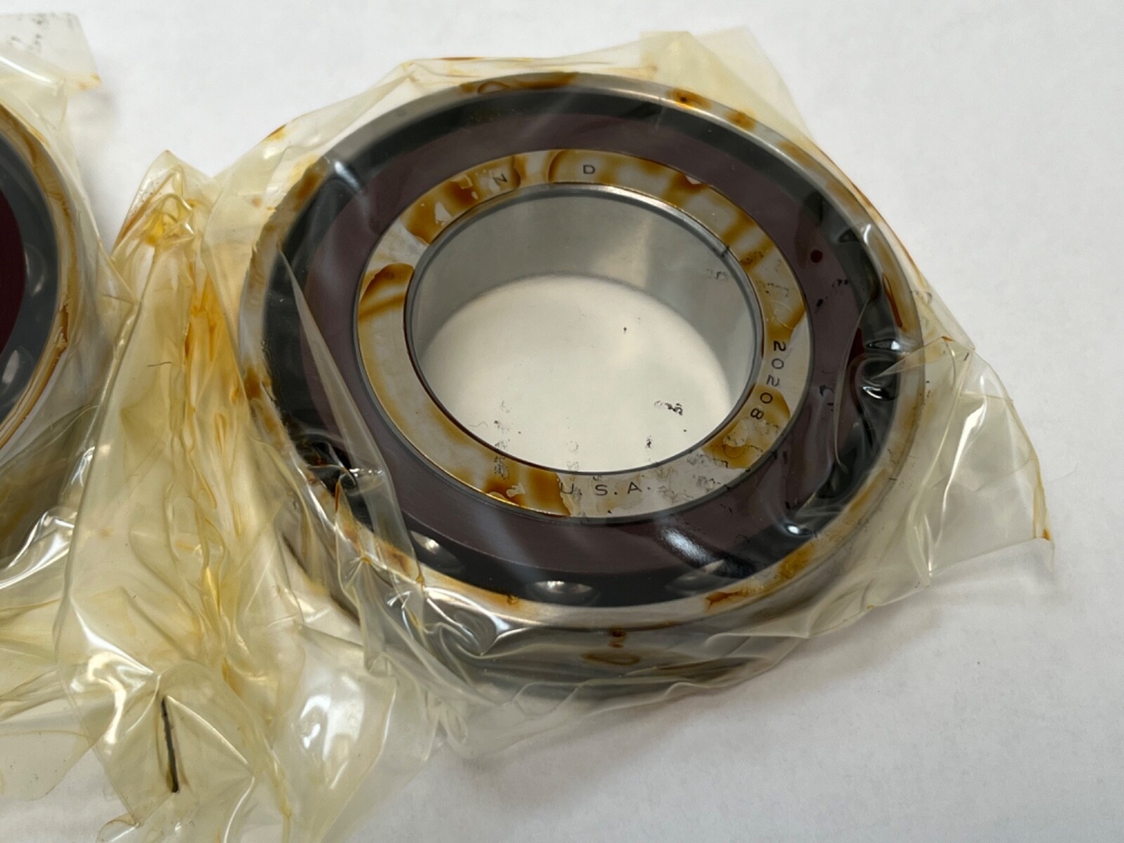 NDH Q20208DTL7A Flange Angular Bearing 40x80x18 mm Q-20208-DT-L7A 7208-C USA