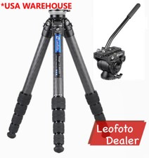 Leofoto LS-365CEX BV-10 Leveling Base Tripod w Fluid Head