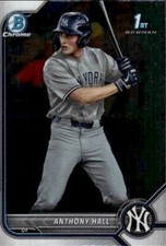2022 Bowman Draft #BDC-97 Anthony Hall Chrome