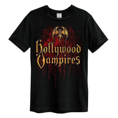 Amplified - ''Bat Blood'' T-Shirt, Logo für Herren/Damen Unisex (GD203)