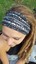 Black White Headband Head Wraps Dreadlock Wraps Dreadband 