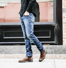 frye suede chelsea boot
