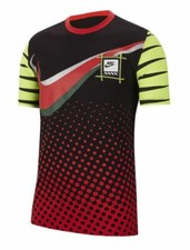 Image of Nike Air NSW Gel Retro Future Black & Volt Shirt Sz X Large XL NEW CJ6995 010