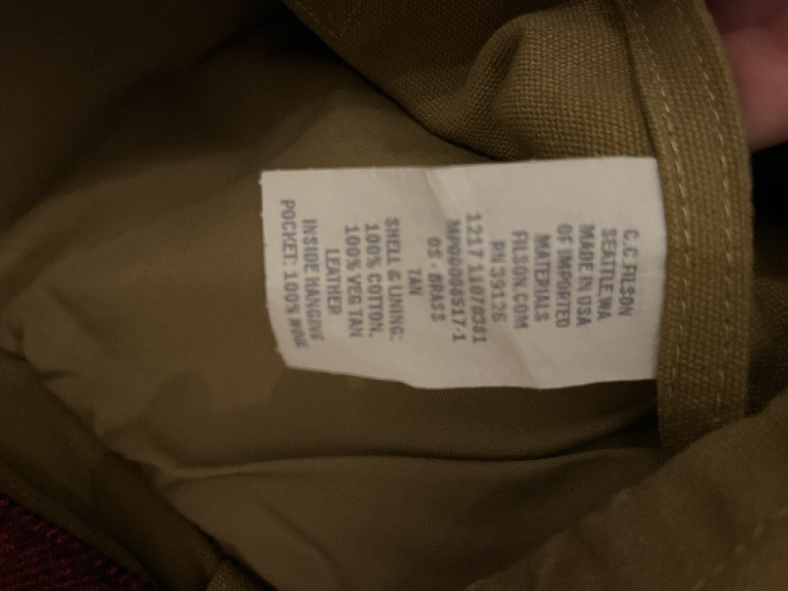 Filson Backpack eBay