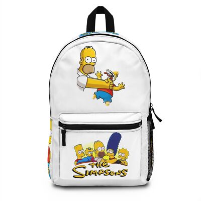 The Simpsons Backpack | Fun & Functional School Bag for Fans