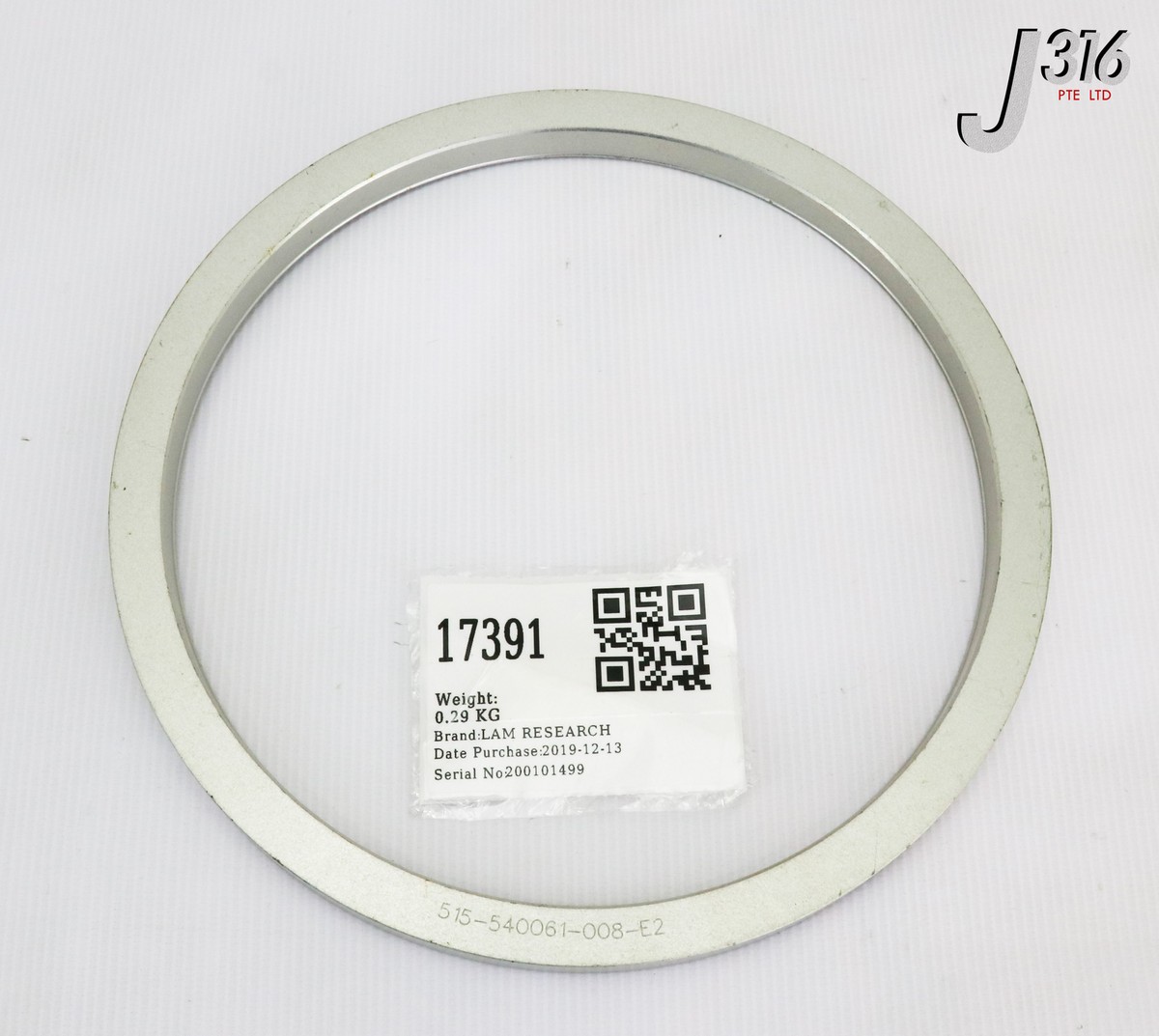 のん 17391 LAM RESEARCH FXTR,ALIGN,WFR XPRT,8
