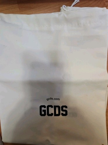 GCDS Sandals Crogs White size 45 /11-11.5 GCDS Dust Bag New - Picture 6 of 10