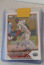 2023 Topps Pro Debut - Eddinson Paulino #PD-155 Autographs (AU, RC)