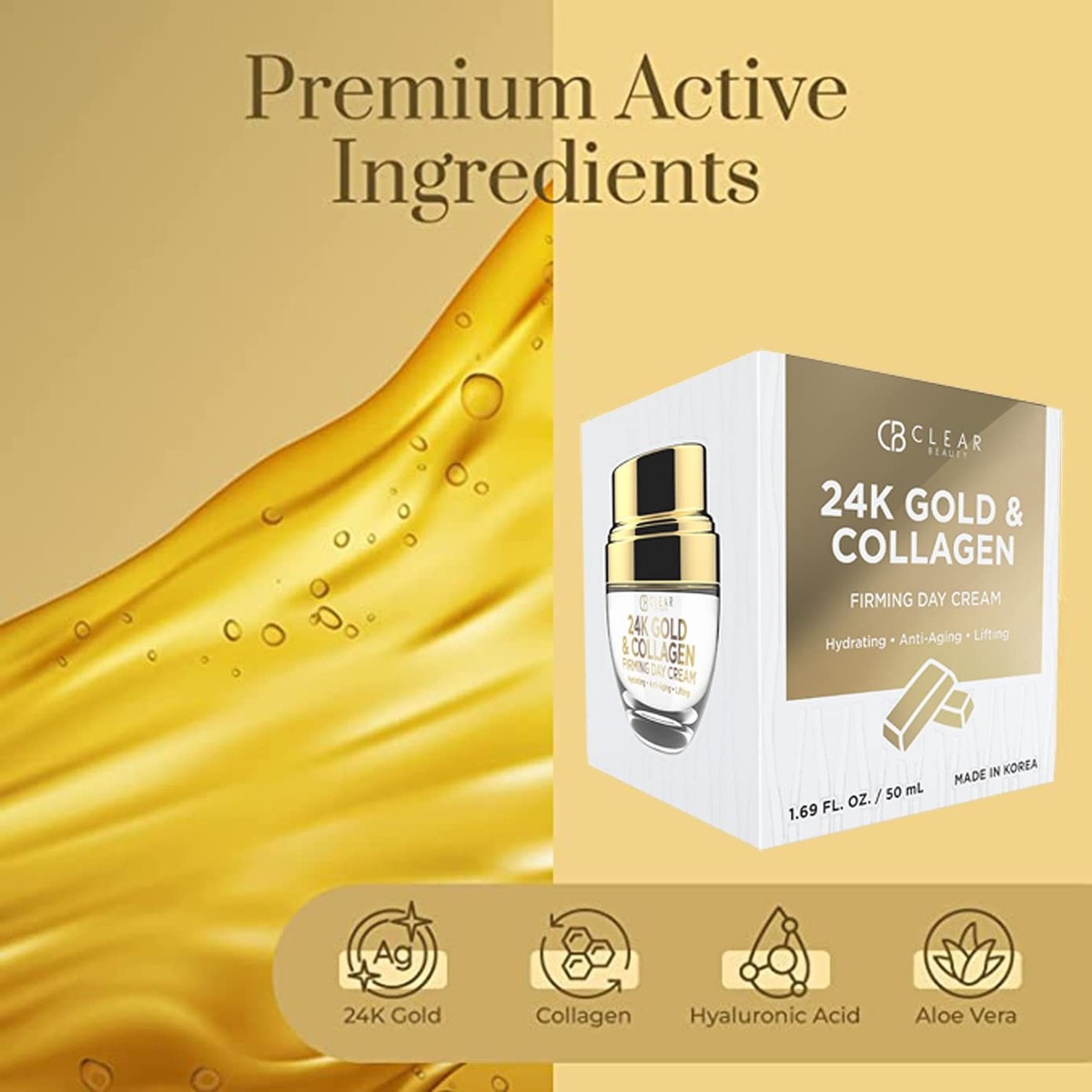 24K Gold & Collagen Daily Face Moisturizer - and | eBay
