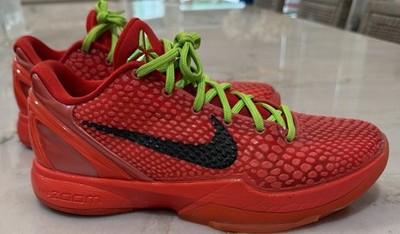 Nike Kobe 6 Protro Reverse Grinch Men's Sneakers Size 7.5