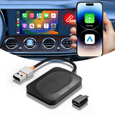 New USB Wireless CarPlay Adapter For iPhone Apple Wireless Dongle Plug ＆ Play