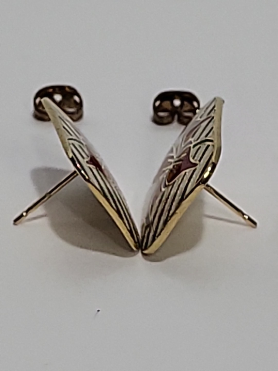 LAUREL BURCH IRIS MULTICOLOR RECTANGLE PIERCED EA… - image 3