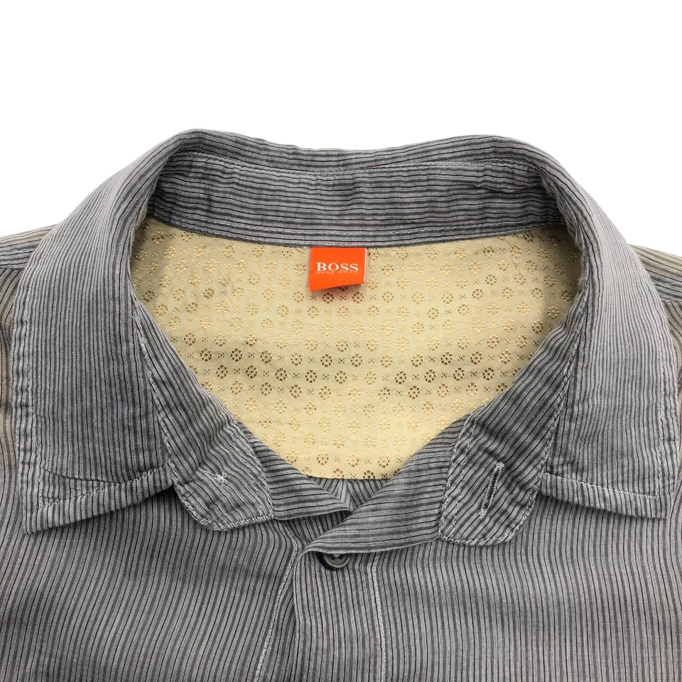 HUGO BOSS Camisa Estee Casual Formal 27% Seda Mujer Talla UK:8 - XS - Imagen 4 de 4