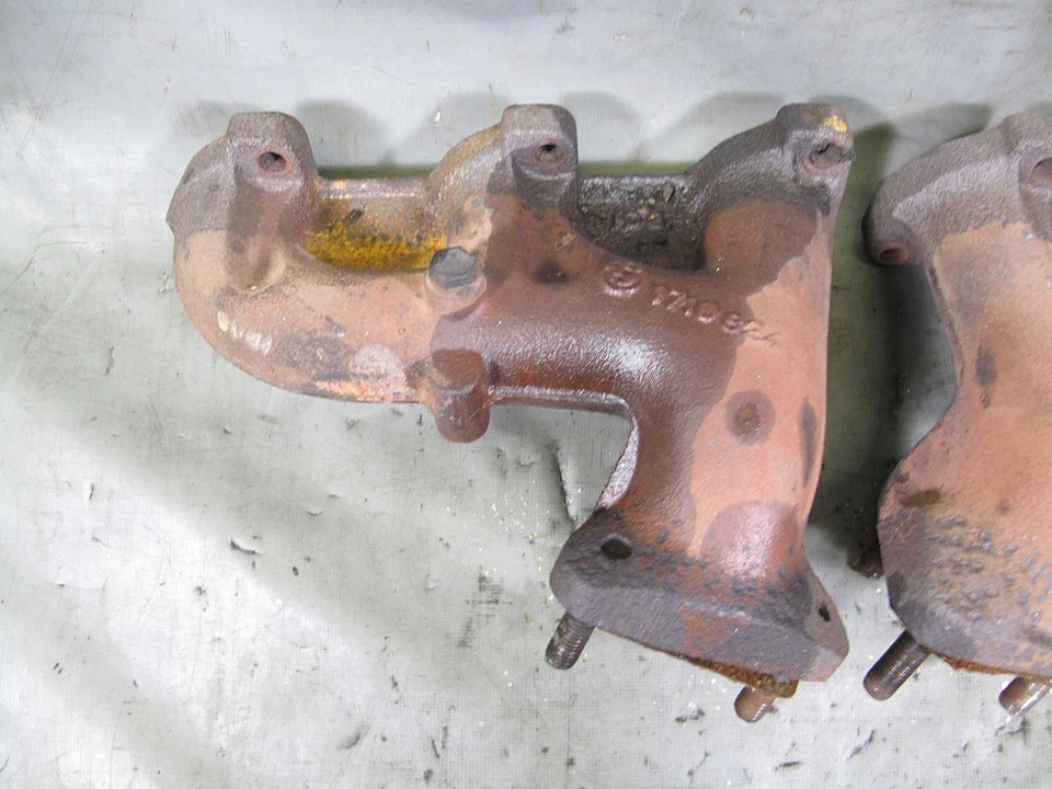 Juego de colectores de escape delanteros traseros de fábrica BMW E30 325i E34 525i M20 1987-1993 Foto 2 de 4