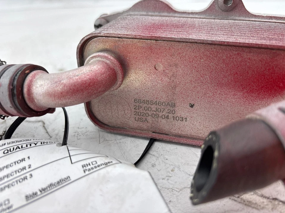 2016-2024 Dodge Durango 3.6L Automatic Transmission Heater Oil Cooler OEM - Image 2 of 4