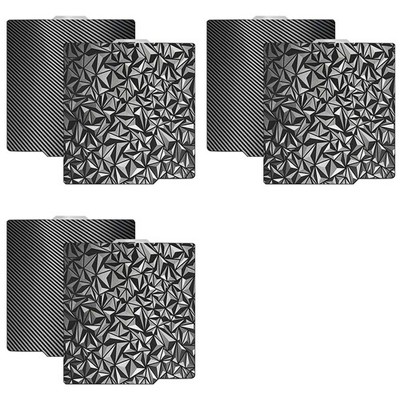 3X 3D-Drucker PEO PET-Bauplatte für -Lab X1/X1C/X1E/P1P/P1S/ 3D-Drucke6949