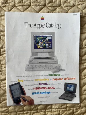 The Apple Catalog Vintage Fall 1993 Issue Computers 68 Pages