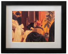 Edward Hopper New York Restaurant Newly Framed Matted Art Print