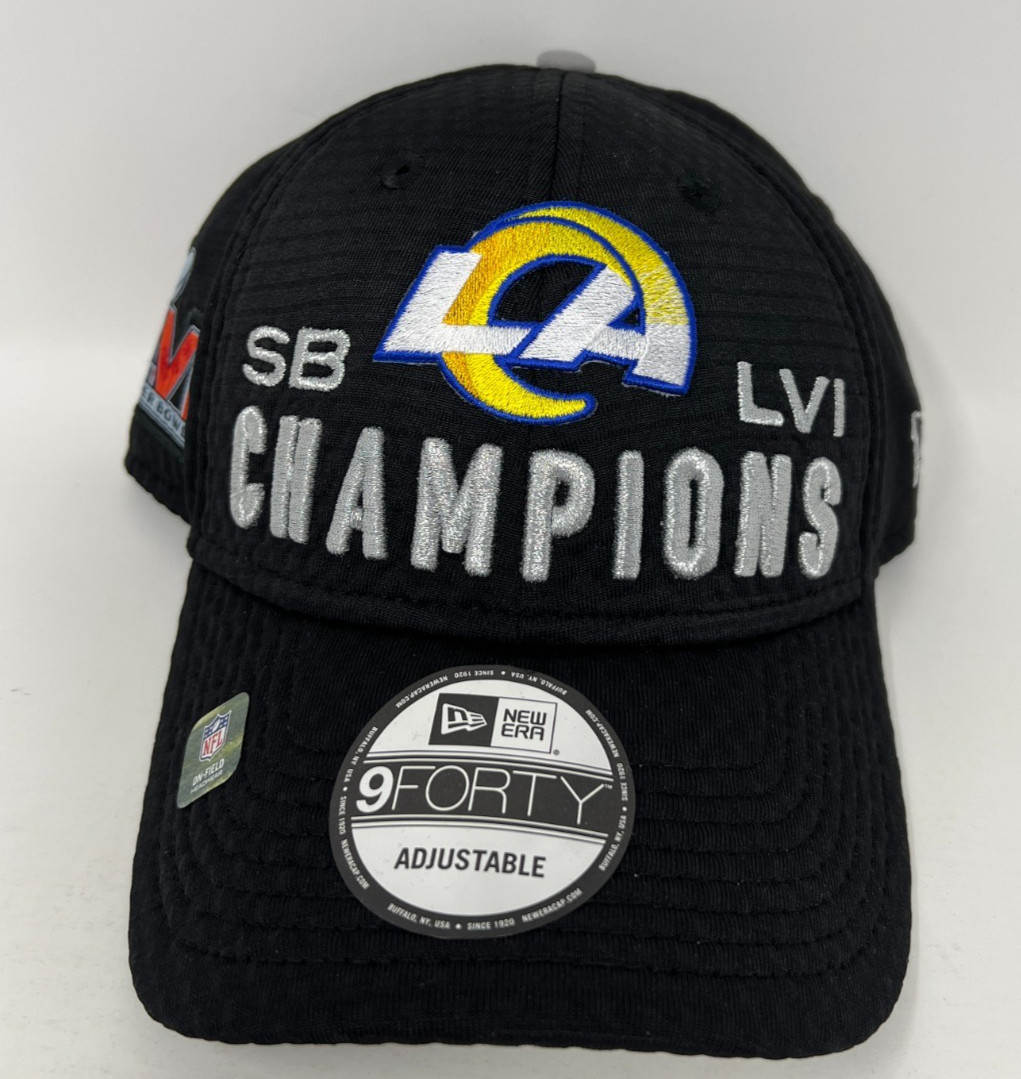 Los Angeles Rams Super Bowl LVI Champions New Era 9FORTY Snapback Hat