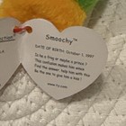 Beanie Babies Smoochy the Frog Plush 1999 Vintage - Full & McDonalds Size — photo 4