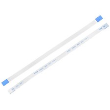 Flexible Flat Cable, 10 Pin 0.5mm Pitch 150mm FPC FFC Ribbon Cable 20Pcs A Type
