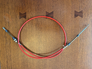 B&M bm automatic transmission shifter cable new 5' 81020 4000593 6H22 OR