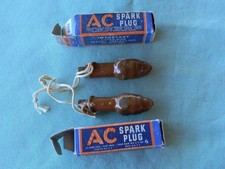 2 NOS AC TYPE 104 SPARK PLUGS 17-P-5335 A-311...