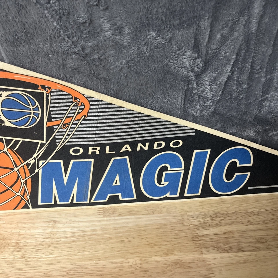 奥兰多魔法 NBA 篮球旗横幅 Pennant - 复古 Wincraft 30 英寸 — 第 3/4 张图片