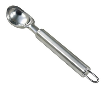 EISKUGELFORMER VILMER 20,5 cm EDELSTAHL Eislöffel Eisportionierer Eiszange