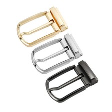 Reversible Belt Buckle for 3.3cm-3.4cm Belt Replacement Decorative Versatile